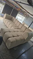 Seti ya Sofa za L-Shape 'Bubble' - Nyeupe - 2