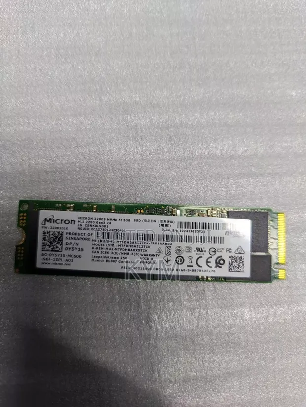 Micron 2200S NVMe 512GB SSD - 1
