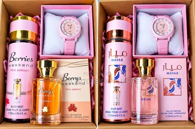 Her Gift Set - Perfume, Body Mist & Saa ya Lattafa - 1