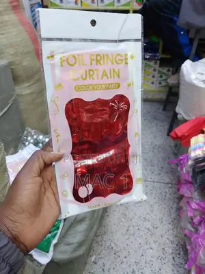 Foil Fringe Curtain kwa Sherehe - Mapambo ya Tukio
