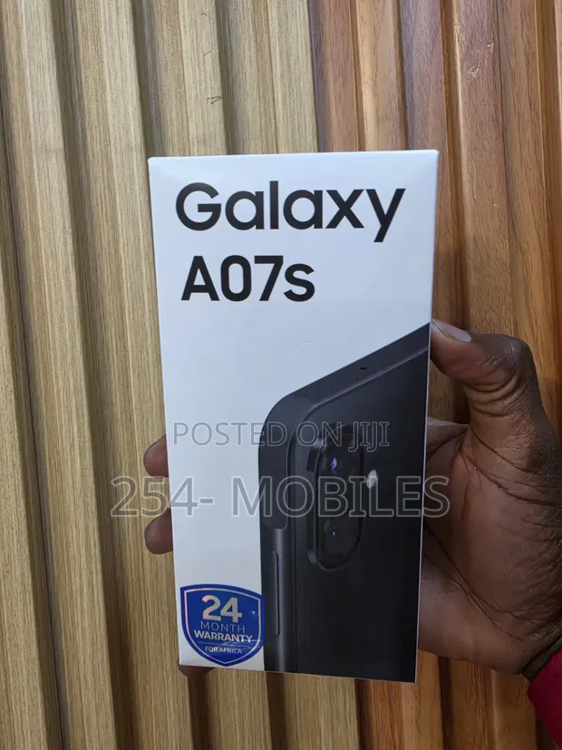 Samsung Galaxy A07s 64GB Mpya Nyeusi - 1