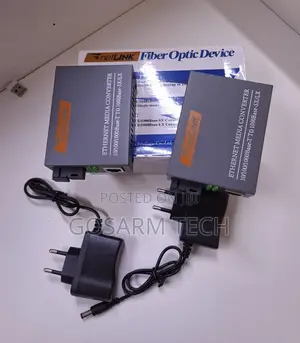 Netlink 1000BASE Gigabit Dual-Fiber Media Converter 20KM