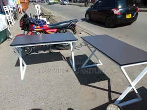 Boss Office Products X Table - White/Grey
