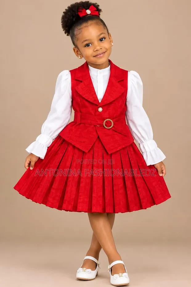 Unique Girls Skirt Set (1-6 Years) - 1