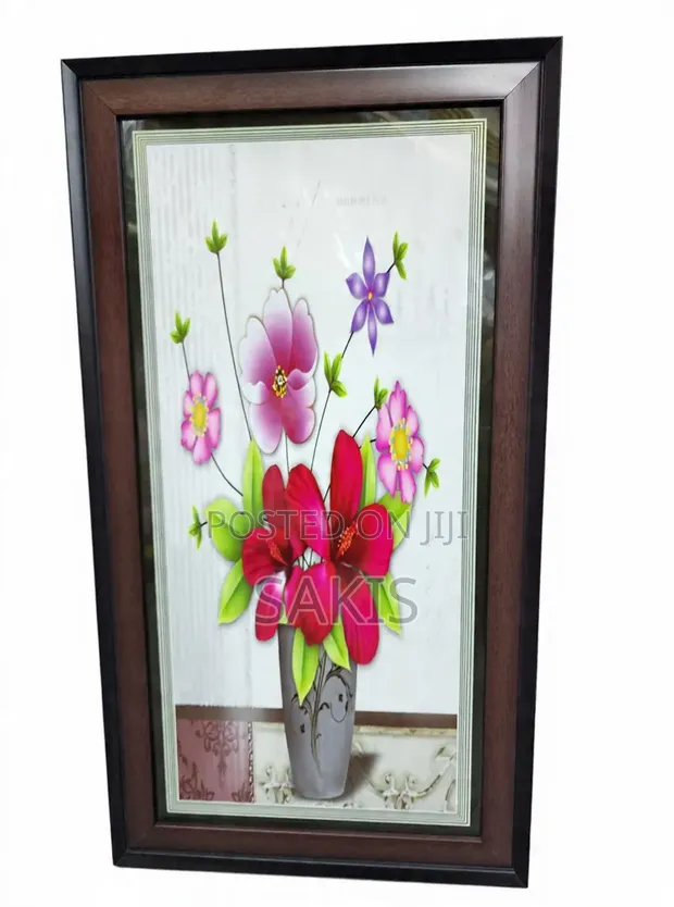Sanaa ya Ukutani ya Mbao ya Kifahari 30x60 Inchi - 1