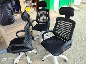 Boss Office Products Black Mesh Office Chair