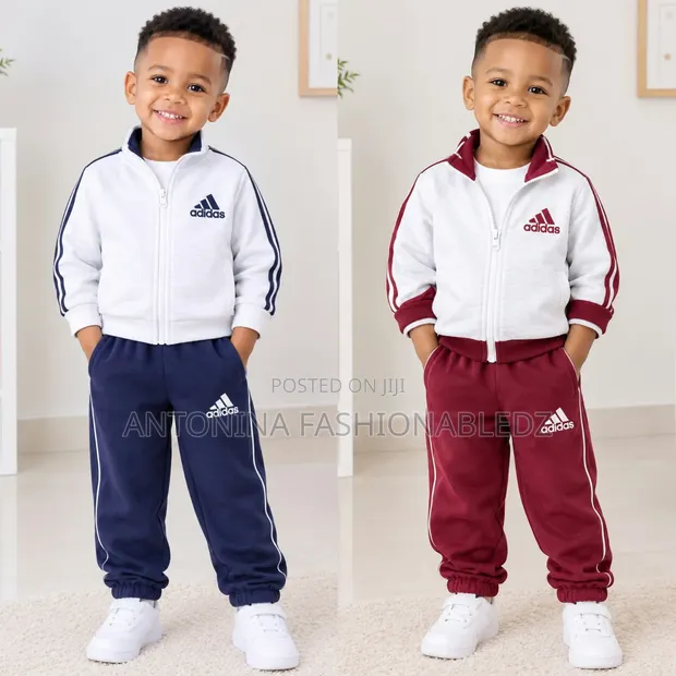 Boys Adidas Tracksuit Set (1-5 Years) - 1