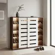 Modern Home Shoe Storage Cabinet - 8 Tiers - 1