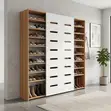 Nerhaven 8-Tier Shoe Rack ya Kisasa - 2