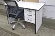 Boss Office Products Secretarial Chair and Office Table - 2