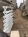 Kikapu cha Viatu cha Nyeupe cha Kukunja cha Paa 40 - 1