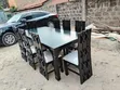 Meza ya Kulia ya X Design ya Viti 8 - 1