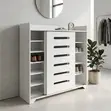 Nerhaven 7-Tier Shoe Rack Cabinet - 1