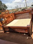 Dark Walnut King Size Bed - 2