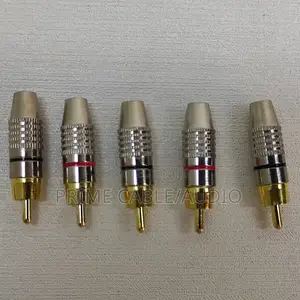 RCA Jack Connectors - High Quality Audio (10pcs)