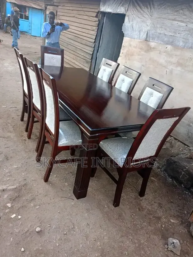 Brand New 8-Seater Rectangular Dining Set - 1