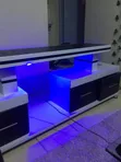 Modern TV Stand with LED Lights - 2