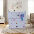 Nerhaven 5-Drawer Chest of Drawers - Modern Bedroom Storage - 3