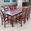 Seti ya Kisasa ya Dining ya 8-Seater - Muundo wa Macho - 1