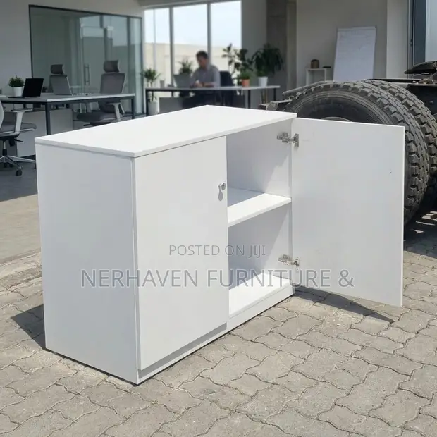 Office Storage Credenza - Spacious Organization Cabinet - 1