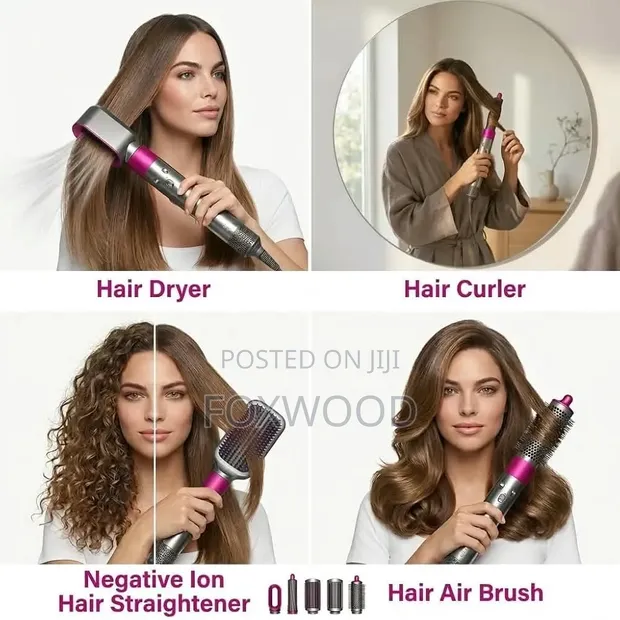 5-in-1 Hot Air Brush Styler - 1