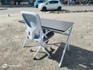 Boss Office Products Orthopedic Office Chair and Desk Set