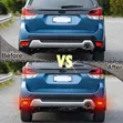 Subaru Forester Mfululizo wa SK Viakisi vya LED vya Bampa ya Nyuma - 2