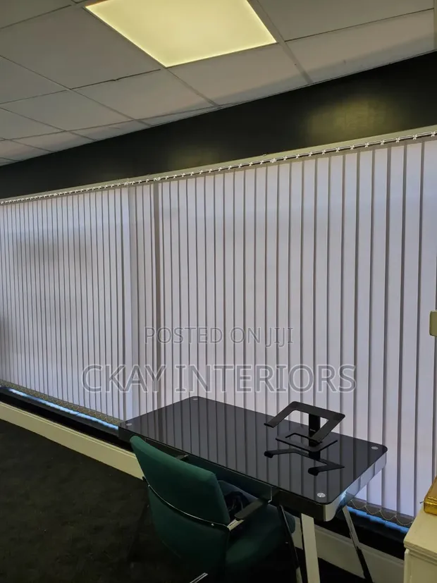 Professionally Fitted Office Blinds/Curtains - 1