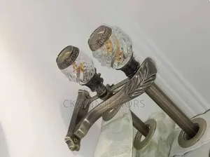 Antic Gold Double Cobra Mabano ya Curtain Rod