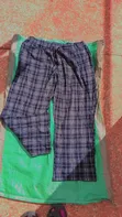 Suruali ya Pajama ya Pamba Iliyotumika - 1
