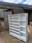 5x6 Pallet Rack ya Viatu na Mifuko - Nyeupe - 1