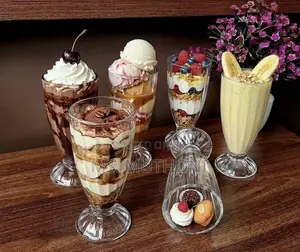 6 Pcs 380ml Dessert Glasses