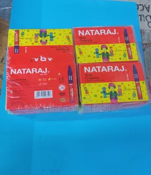 Nataraj Crayons Kubwa (Pakiti 12)