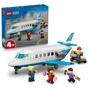 LEGO City Passenger Jet Building Set for Kids