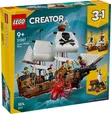 LEGO Creator 3 in 1 Iconic Pirate Ship Toy (Ages 9+) - 1