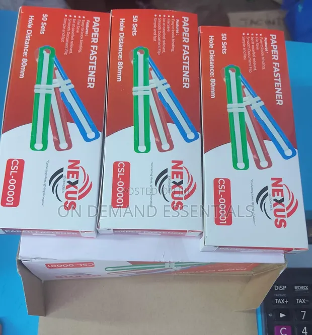 File Fasteners (Paketi ya 100) - 1