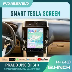 FRISKER 12.1" Tesla Android Screen kwa Toyota Prado J150