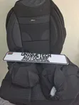 5 Seater Fabric & Leather Car Seat Covers - 1
