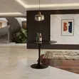 Meza ya Kahawa ya Mviringo ya Marumaru - Ofisi ya Nyumbani - 3