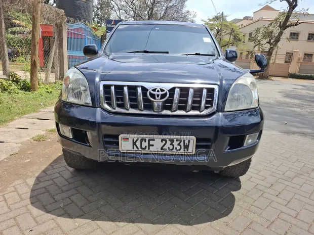 Toyota Land Cruiser Prado 3.0 D-4D 2008 Matt Black - 1