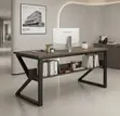 1.2m Clerical Home Office Computer Desk - Brown - 1