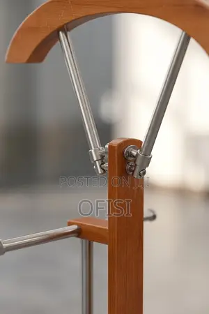 Mahogany Office Coat Rack