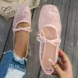 Cute Ladies Ballerina Flats - 4