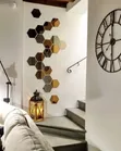 Hexagon Wall Mirrors - 12 Piece Self-Adhesive Set - 2