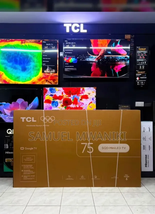 TCL 75" 75C7L SQD-Mini LED Google TV - 1