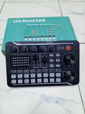 F998 Bluetooth Live Audio Mixer yenye Echo & Athari za Sauti
