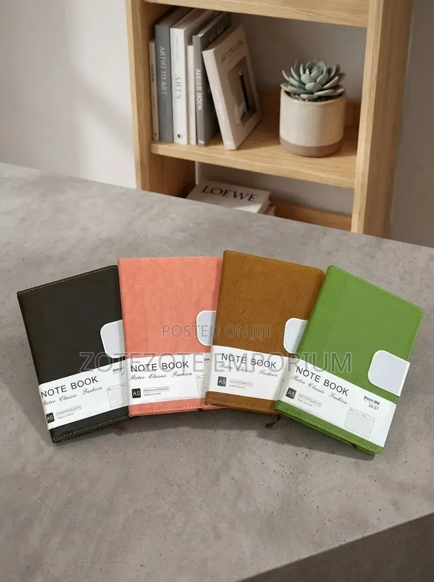Depai Leather Bound Notebook - Brown - 1