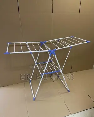 Mkeka wa Kukaushia Nguo Unaokunjwa wa Chuma cha Pua na Plastiki
