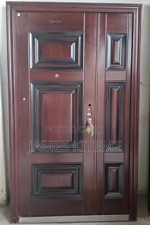Mlango Mpya wa Chuma wa Usalama wa Double - Maridadi & Kidumu
