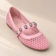 Mesh Ballet Flats - Women's - 3